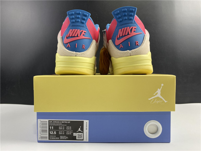 Air Jordan 4 Retro Union Guava Ice DC9533-800