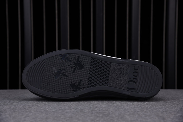 DR B23 OBLIQUE HIGH TOP SNEAKER BLACK