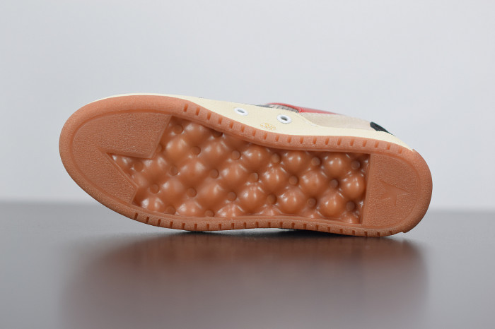 GGD Women’s fuchsia and leopard-print Yeah sneakers